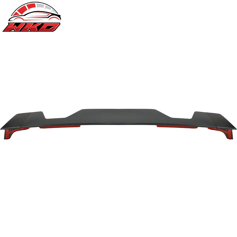 Fits 14-21 Toyota Tundra All Cab & Bed Size IKON 3PCS Roof Spoiler Matte Black