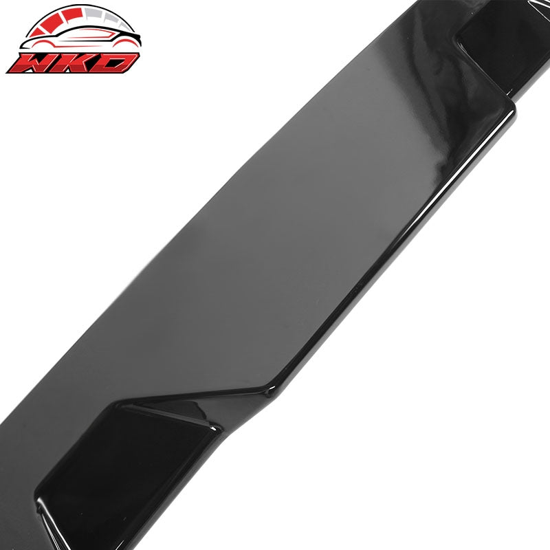 Fits 14-21 Toyota Tundra All Cab & Bed Size Gloss Black Roof Spoiler IKON Style