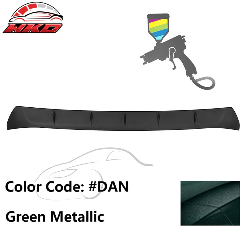 For 22-26 Toyota GR86/Subaru BRZ V2 Style #DAN Green Metallic Roof Spoiler ABS