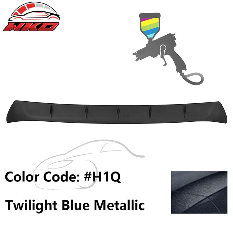 Fits 22-26 Toyota GR86/Subaru BRZ V2 Twilight Blue Metallic Roof Spoiler ABS