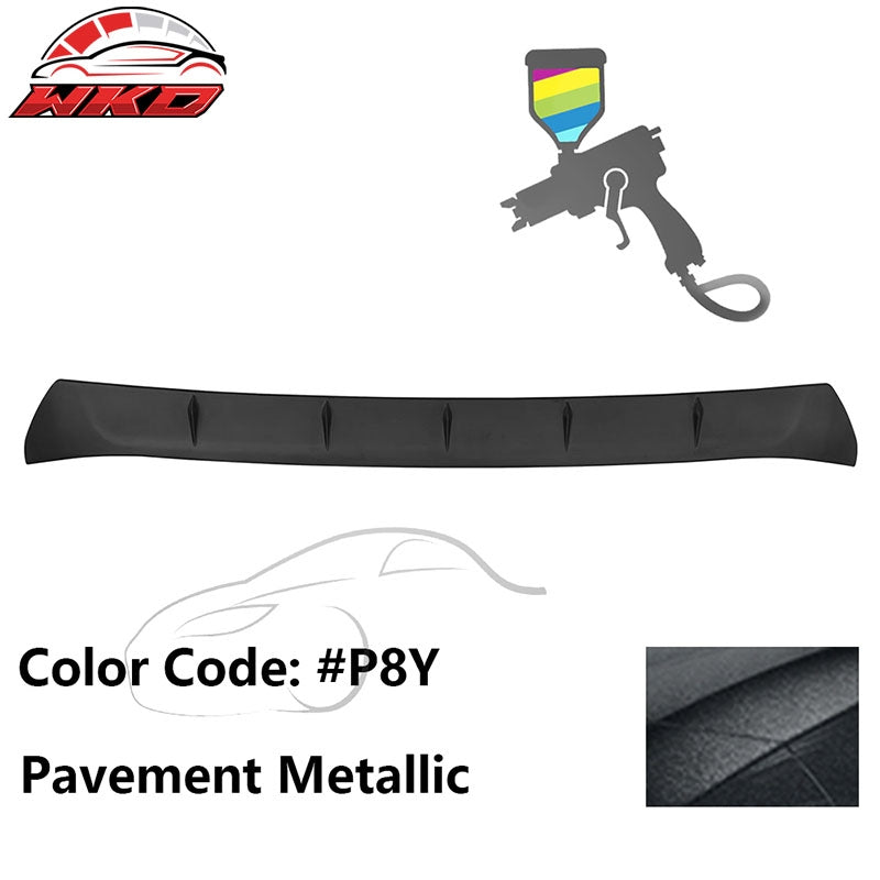 Fits 22-26 GR86/Subaru BRZ V2 Style #P8Y Pavement Metallic Roof Spoiler ABS