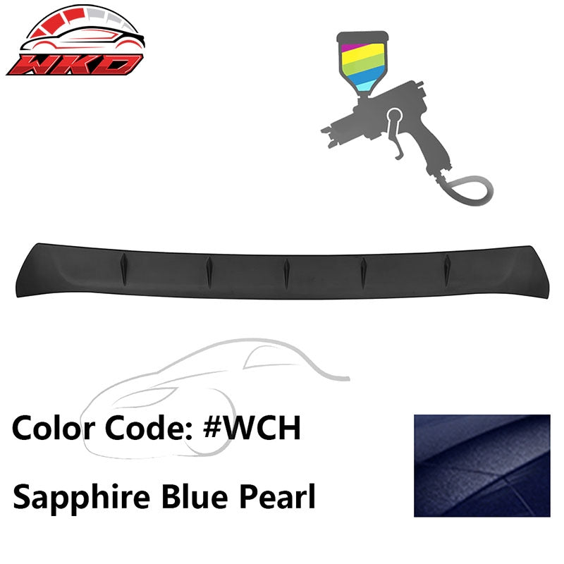 For 22-26 Toyota GR86/Subaru BRZ V2 Style Sapphire Blue Pearl Roof Spoiler ABS