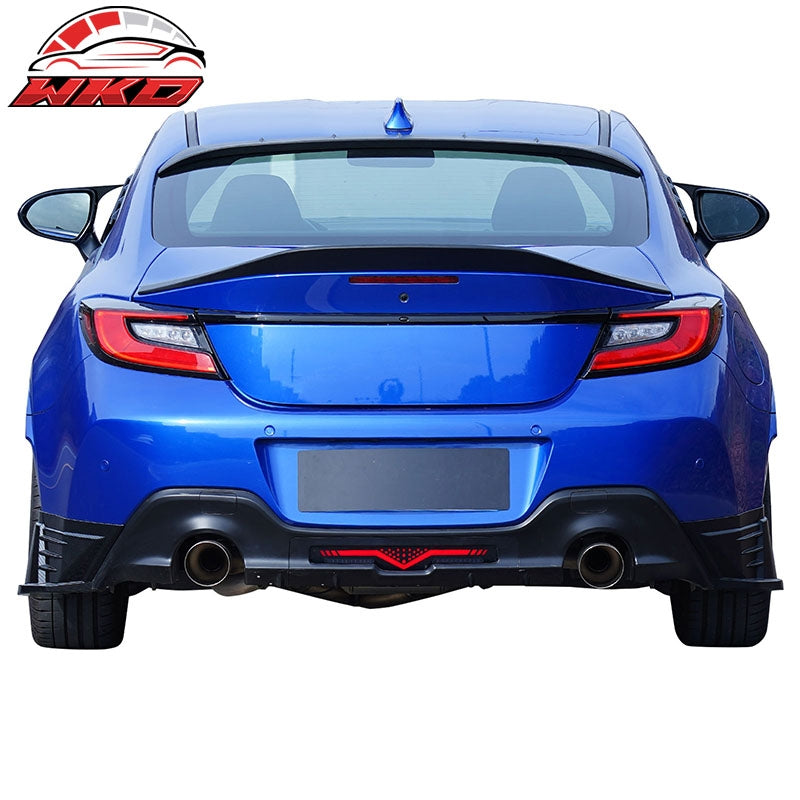 Fits 22-26 Toyota GR86/Subaru BRZ V2 Style #XDA Neptune 2.0 Roof Spoiler ABS