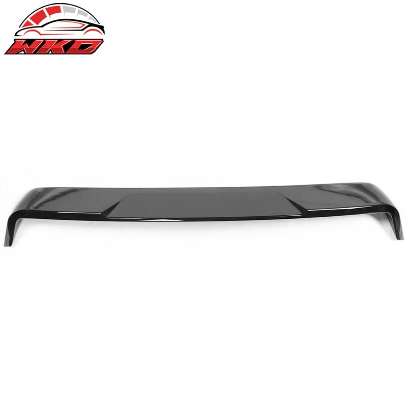 Fits 20-26 Toyota Corolla Sedan Gloss Black Roof Spoiler Wing IKON Style