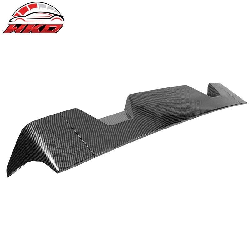 Fits 14-21 Toyota Tundra All Cab & Bed Size Carbon Fiber Print oof Spoiler Wing