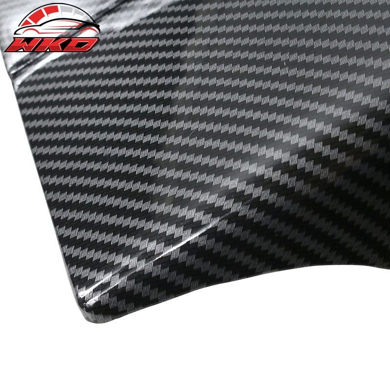 Fits 14-21 Toyota Tundra All Cab & Bed Size Carbon Fiber Print oof Spoiler Wing