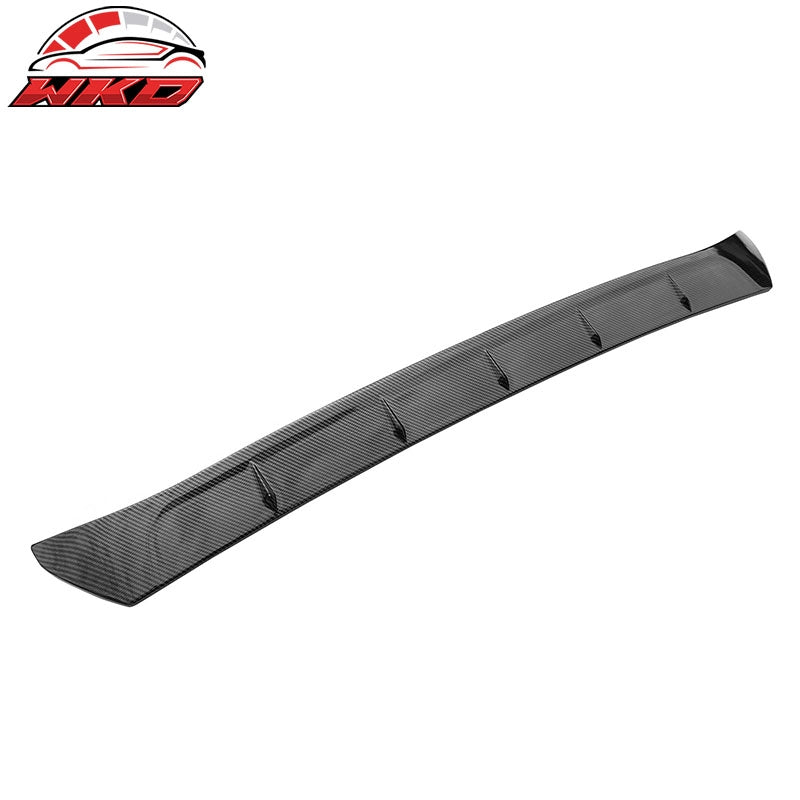 Fits 22-26 Toyota GR86/Subaru BRZ V Style Roof Spoiler Wing Carbon Fiber Print
