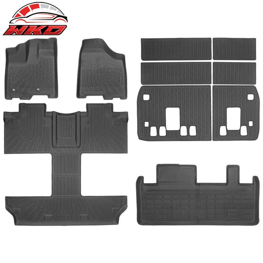 Wholesale 11-12 Toyota Sienna 7 Seats TPE Floor Mats Liner+ Trunk Mat+ Backrest Mats - Wikond Auto