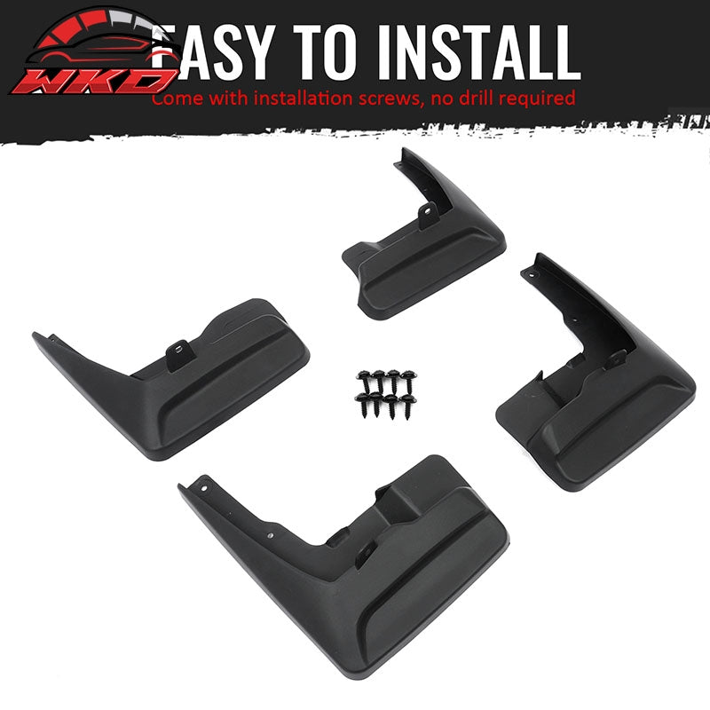 Fits 11-17 Toyota Sienna Front Rear Fender Mud Flaps Wheel Arch Splash Guards PP