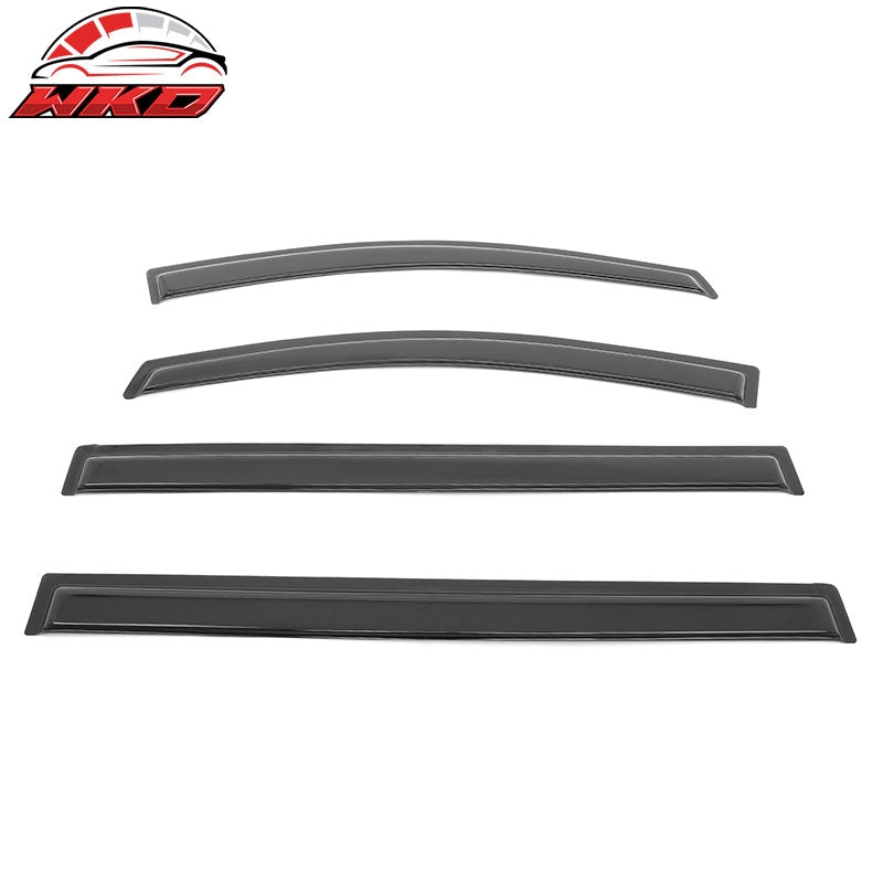Fits 11-20 Toyota Sienna Window Visors Acrylic Sun Guard Rain Deflector 4Pc Set