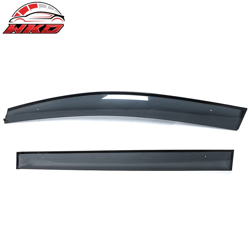 Fits 11-20 Toyota Sienna Window Visors Tape-on Vent Rain Guard Polycarbonate 4PC
