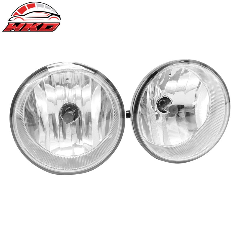Fits 04-06 Toyota Solara 05-11 Tacoma 07-13 Tundra Fog Lights Lamps Clear Lens