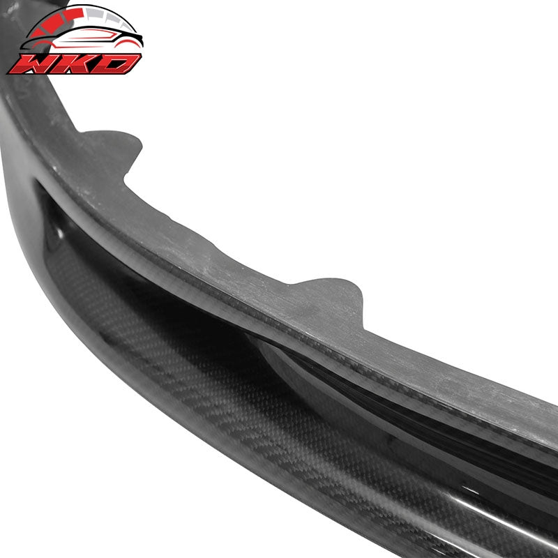 Fits 93-98 Toyota Supra Front Bumper Lip Magic Whifbitz Style Matte Carbon Fiber