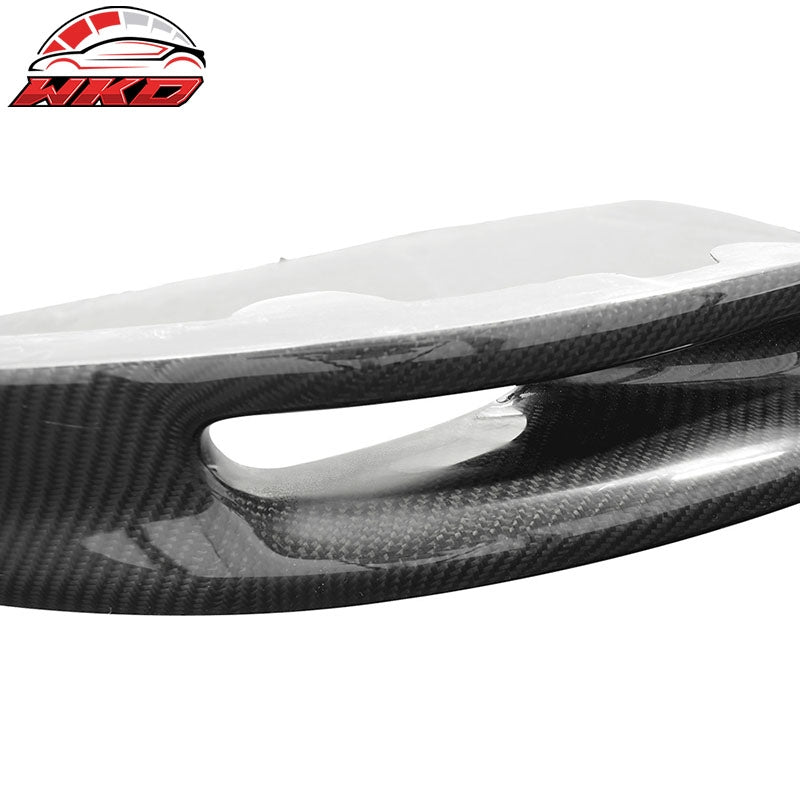 Fits 93-98 Toyota Supra Front Bumper Lip Magic Whifbitz Style Matte Carbon Fiber