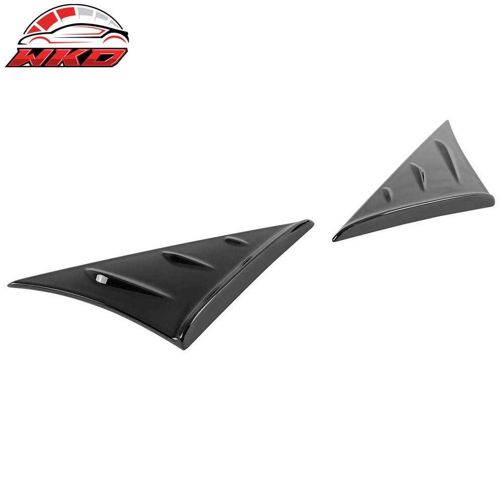 Fits 20-25 Toyota GR Supra A90 A91 Side Window Louvers Painted #D04 475 Black
