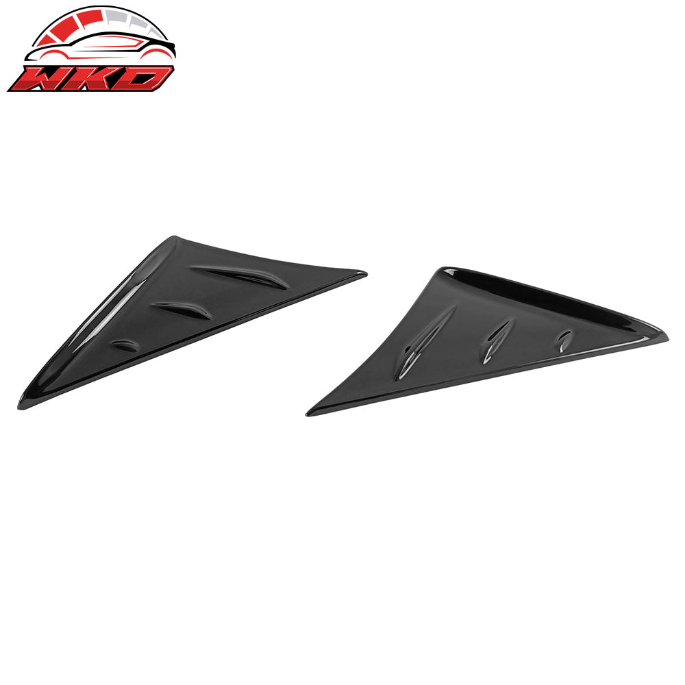Fits 20-25 Toyota GR Supra A90 A91 Side Window Louvers Painted #D04 475 Black