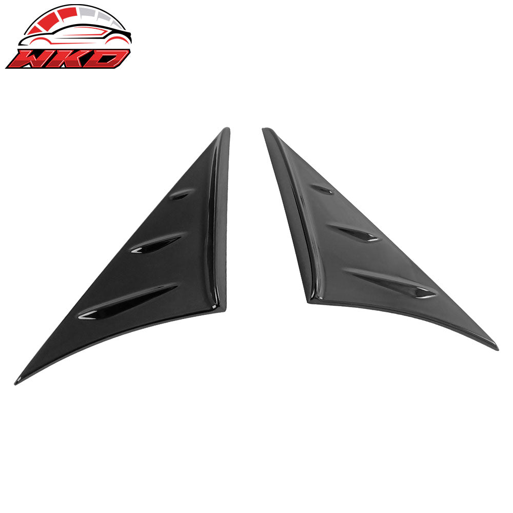 Fits 20-25 Toyota GR Supra A90 A91 Side Window Louvers Painted #D04 475 Black