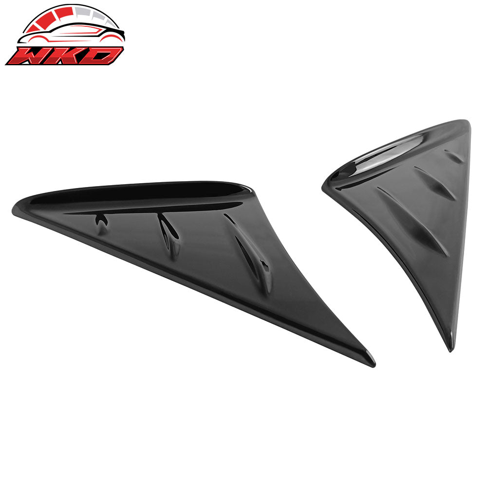 Fits 20-25 Toyota GR Supra A90 A91 Side Window Louvers Painted #D04 475 Black