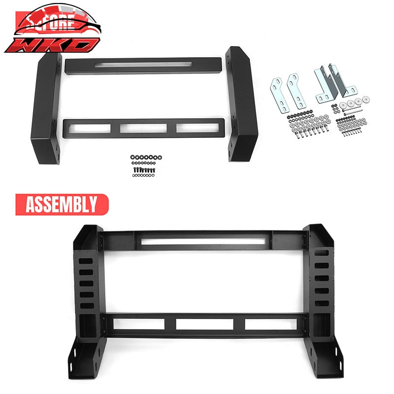 Fits 05-15 Toyota Tacoma Bull Bar Front Brush Push Bumper Grille Guard Protector