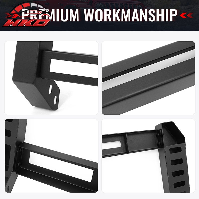 Fits 16-23 Toyota Tacoma Bull Bar Front Brush Push Bumper Grille Guard Protector