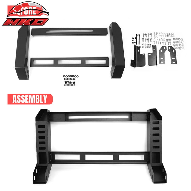 Fits 16-23 Toyota Tacoma Bull Bar Front Brush Push Bumper Grille Guard Protector