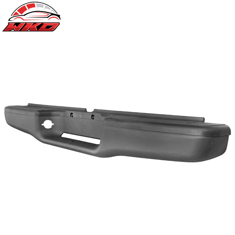 Fits 95-04 Toyota Tacoma Unpainted Rear Step Bumper - Steel