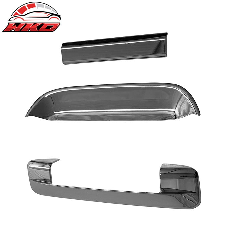 Fits 05-15 Toyota Tacoma Chrome ABS Tailgate Door Handle Cover Cap 3PCS Set