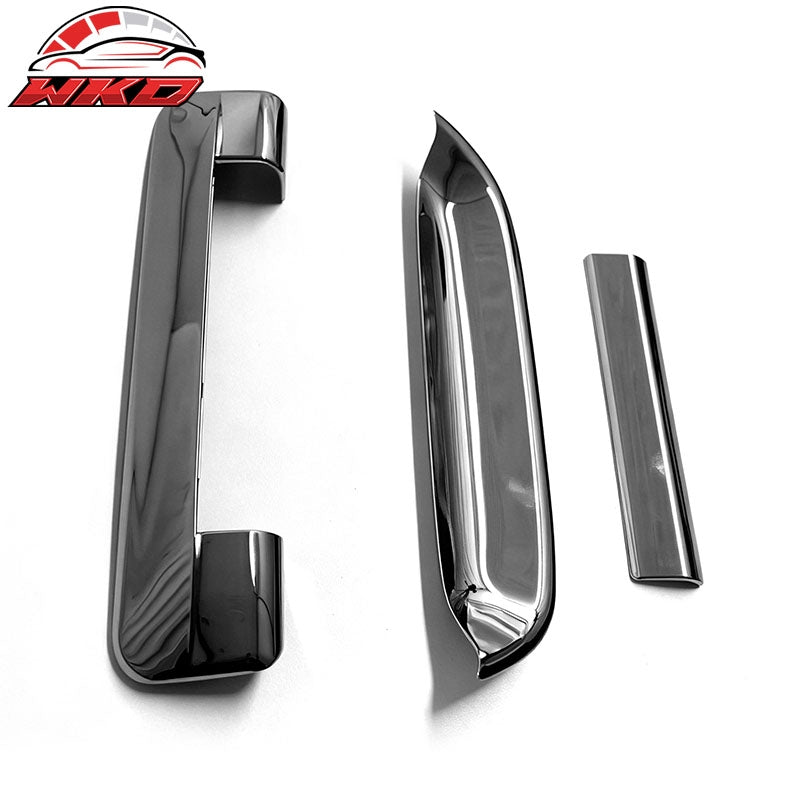 Fits 05-15 Toyota Tacoma Chrome ABS Tailgate Door Handle Cover Cap 3PCS Set