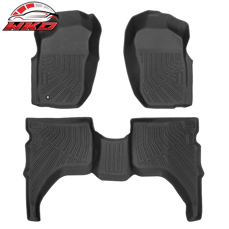 Wholesale 01-04 Toyota Tacoma Double Cab Anti-Slip Floor Mats All Weather TPE Carpets