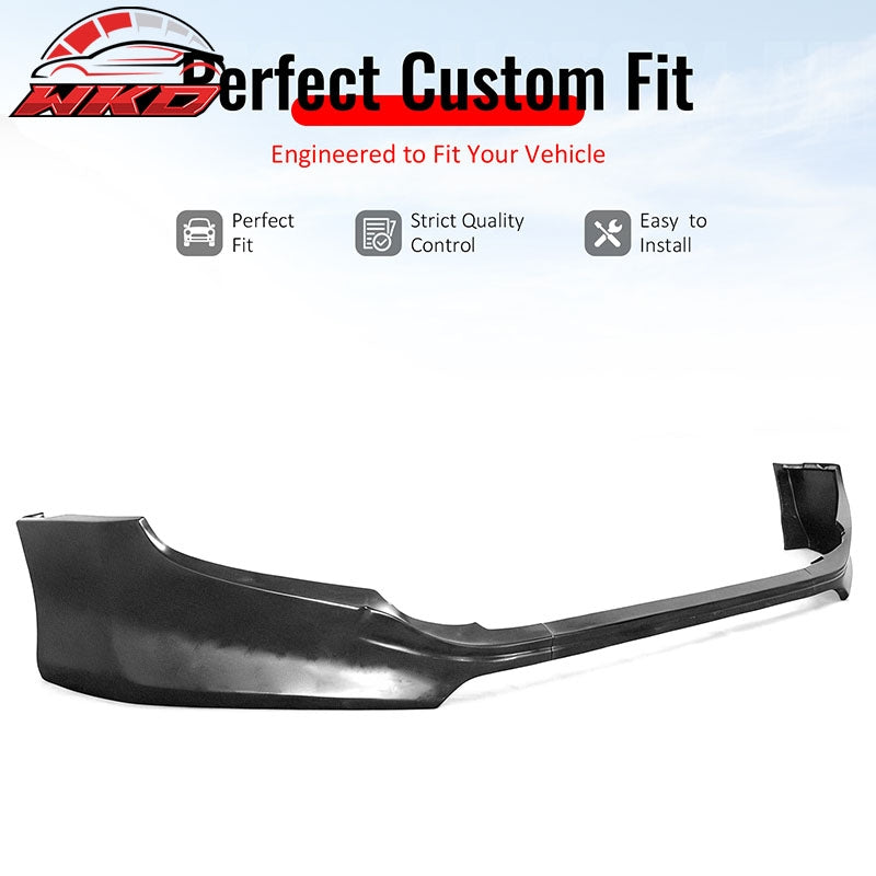 Fits 16-23 Toyota Tacoma IK Style 3PCS Front Bumper Lip Spoiler Unpainted PU
