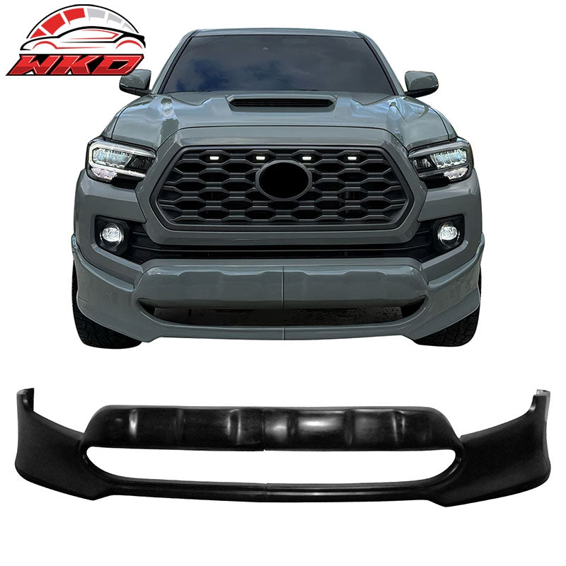 Wholesale 16-23 Toyota Tacoma IKON Style Front Bumper Lip Spoiler PU Unpainted 2PCS
