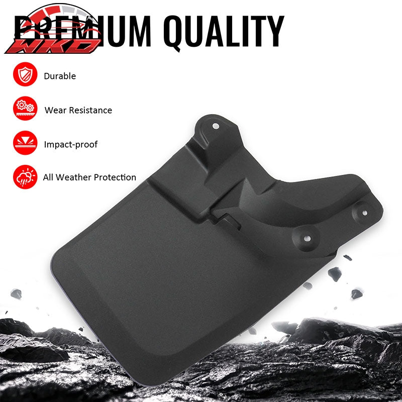 Fits 16-23 Toyota Tacoma W/OE Fender Flare Mud Flaps Wheel Arch Splash Guards PP
