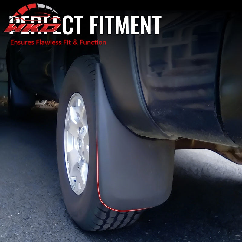 Fits 05-15 Toyota Tacoma W/OEM Fender Flares Mud Flaps Wheel Arch Splash Guards
