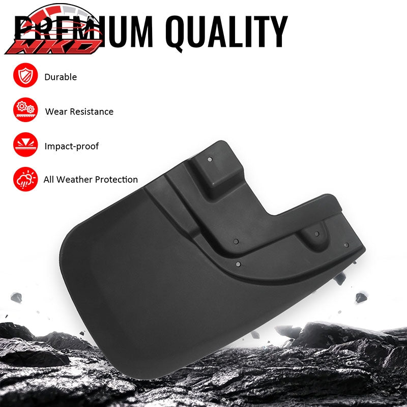 Fits 05-15 Toyota Tacoma W/OEM Fender Flares Mud Flaps Wheel Arch Splash Guards