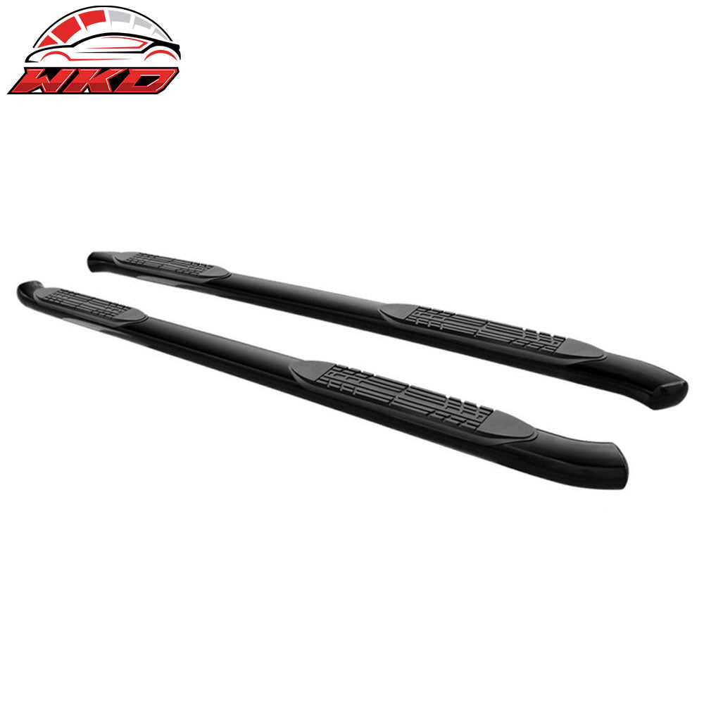 Wholesale 05-22 Toyota Tacoma Double Cab 4 Inch Oval Black Nerf Bar Running Boards
