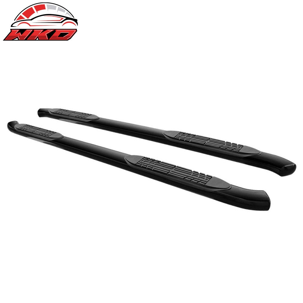 Wholesale 05-22 Toyota Tacoma Double Cab 4 Inch Oval Black Nerf Bar Running Boards