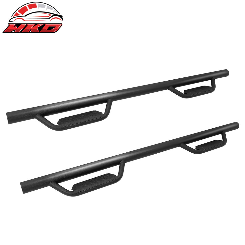 Fits 05-22 Toyota Tacoma Double/Crew Cab 2PCS Running Boards Side Step Bars Hoop