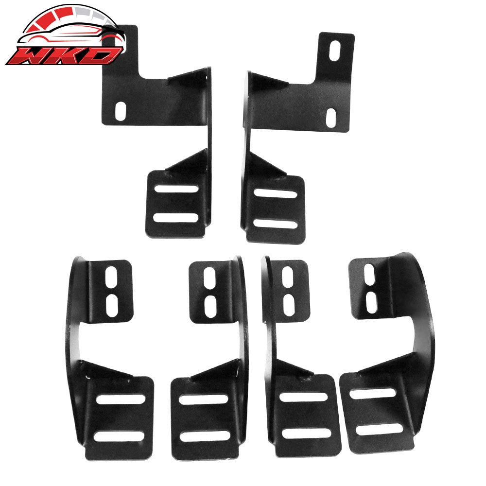 Fits 05-23 Toyota Tacoma Double Cab BZ Style Side Step Bars