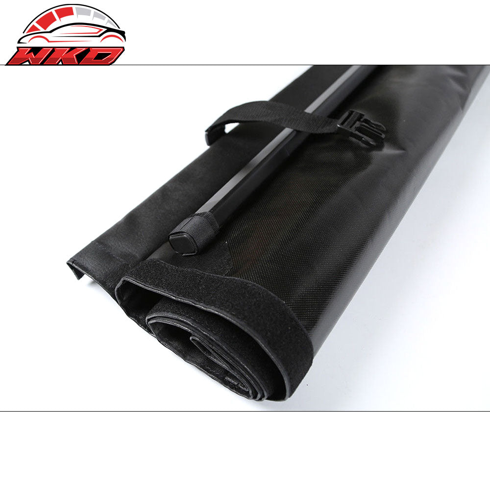 Fits 05-19 Nissan Frontier 6ft/72in Bed Black Vinyl Roll Up Tonneau Cover