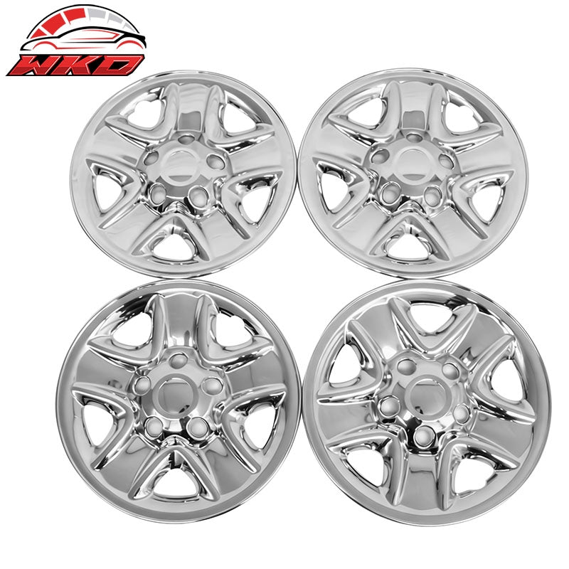 Wholesale 07-21 Toyota Tundra 18" Wheel Covers Hubcaps Rim Chrome Plastic 4PCS Set