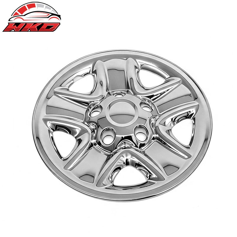 Fits 07-21 Toyota Tundra 18" Wheel Covers Hubcaps Rim Chrome Plastic 4PCS Set