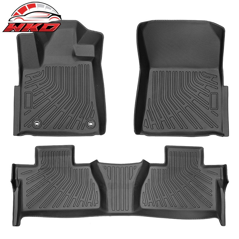 Wholesale 14-21 Toyota Tundra Crew Cab Anti-Slip Floor Mats All Weather TPE Carpets