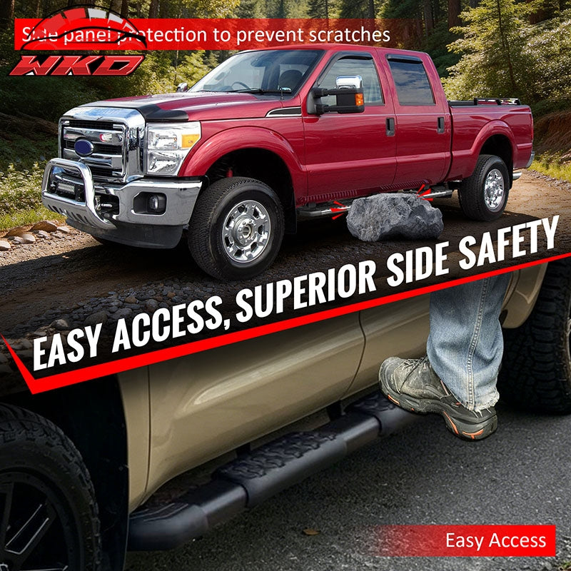 Fits 07-21 Toyota Tundra CrewMax Cab 5" OE Style Running Boards Side Step Bars