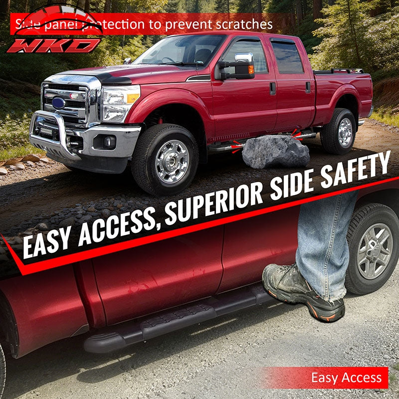 Fits 07-21 Toyota Tundra Double Cab 5" OE Style Running Boards Side Step Bars