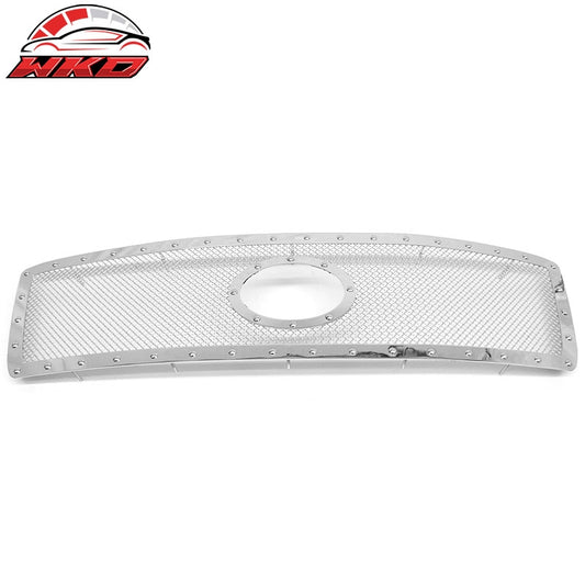 Wholesale For 2010-2013 Toyota Tundra Mesh Style Front Grille Chrome Bolts Stainless Steel - Wikond Auto