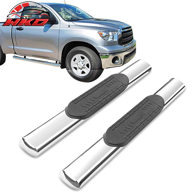 Fits 07-21 Toyota Tundra Regular Cab 5" Running Boards Side Bars
