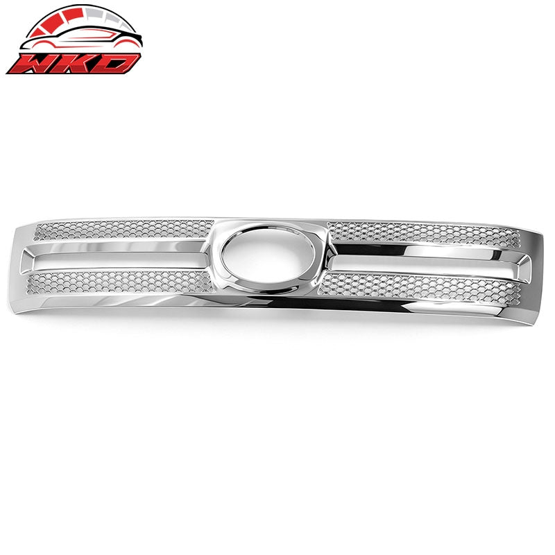 Wholesale For 2010-2013 Toyota Tundra SR5 Front Bumper Hood Grille Grill Chrome Mesh Style