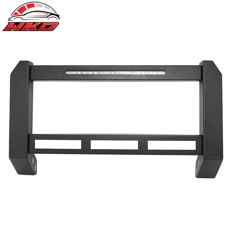 Fits 07-21 Toyota Tundra 08-22 Sequoia Bull Bar Bumper Grille Guard W/LED Light