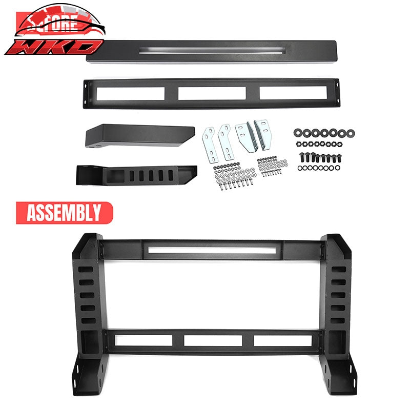 Fits 07-21 Toyota Tundra 08-22 Sequoia Bull Bar Front Brush Bumper Grille Guard