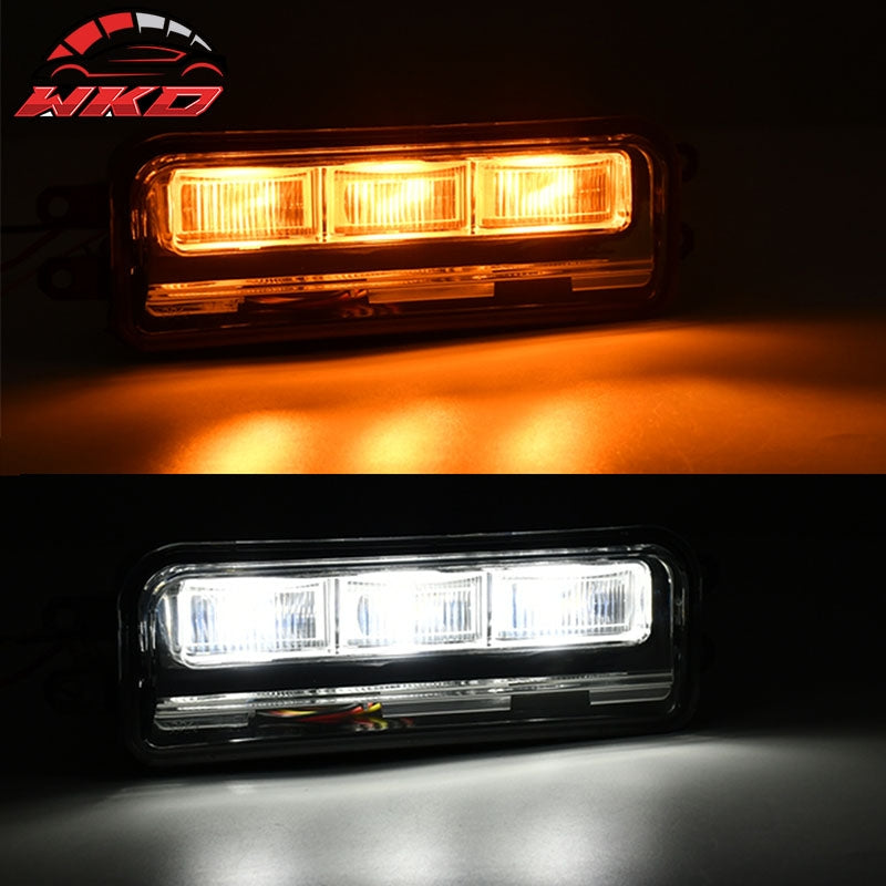 Fits 22-26 Toyota Tundra/24-26 Tacoma/23-26 Sequoia LED Fog Light Projector Lamp